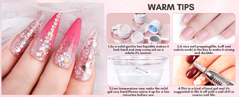 rhinestone glue for nails morovan gel para uñas biab builder nail gel soft gel nail kit