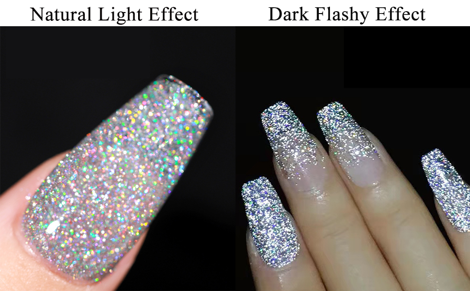 reflective gel polish 