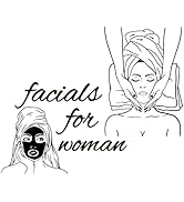 SUPERDANT Spa Salon Decals Facials Quote Wall Sticker Beauty Salon Decals Woman Face Art Stickers...