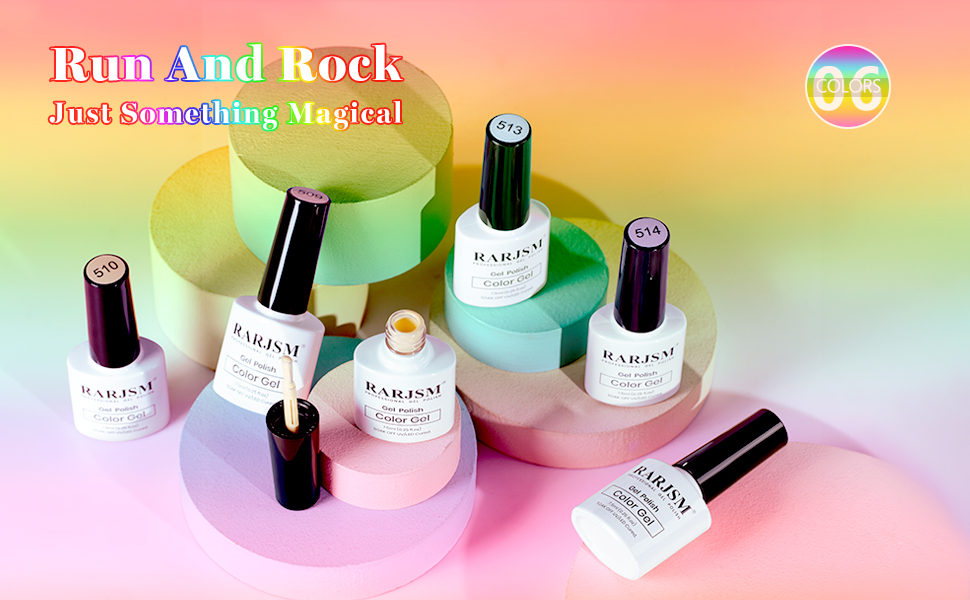Pastel Gel Nail Polish