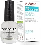 Probelle Nail Strengthening Formula, Nail Growth & Conditioning, Stops Splits, Chips, Cracks & St...
