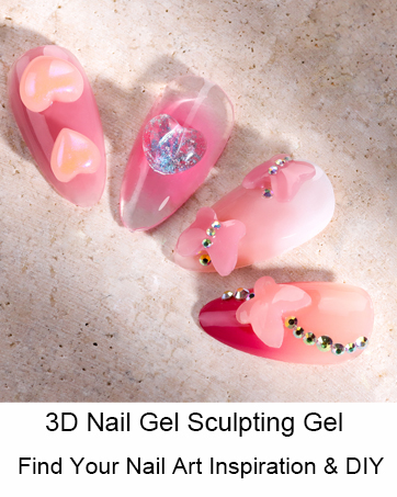 3d gel nail