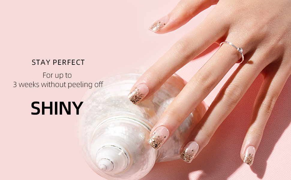 pink gel nail polish