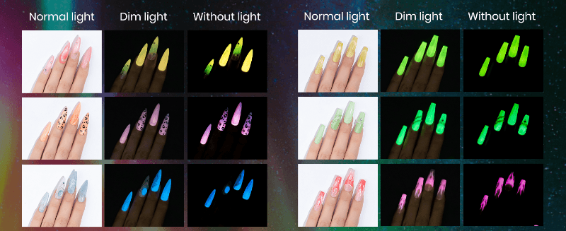 Luminous Effect at Night