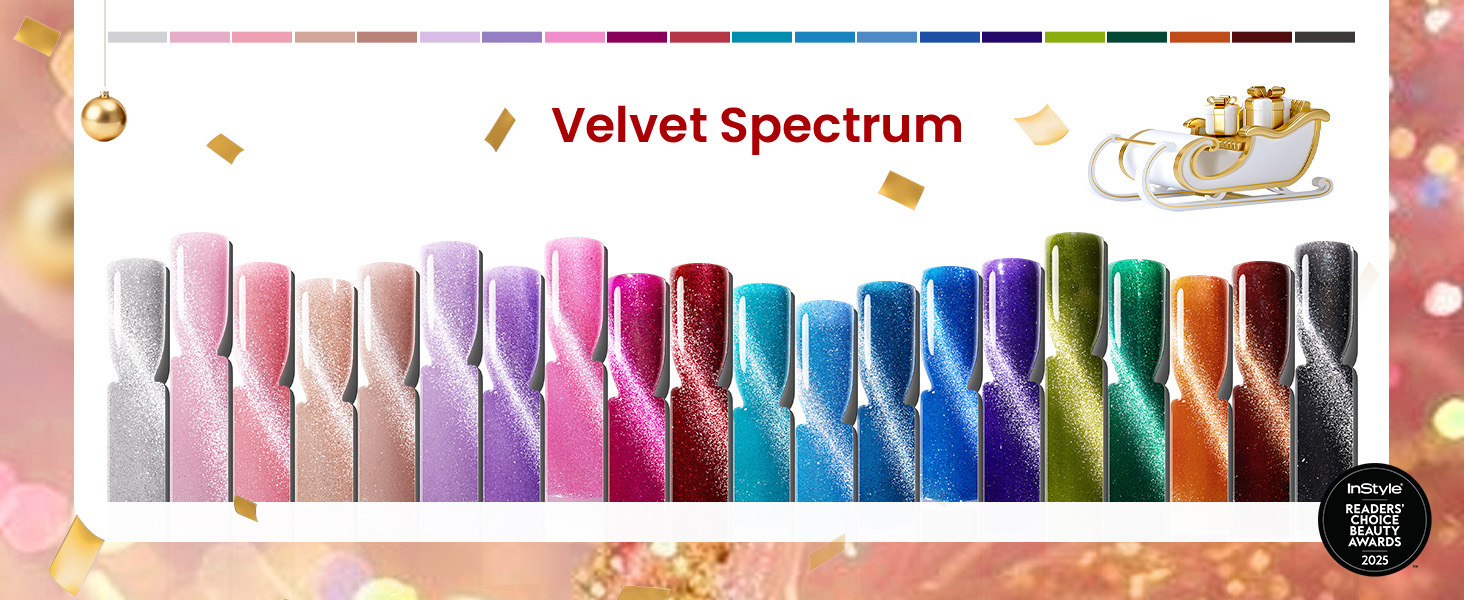 cat eye gel nail polish kit