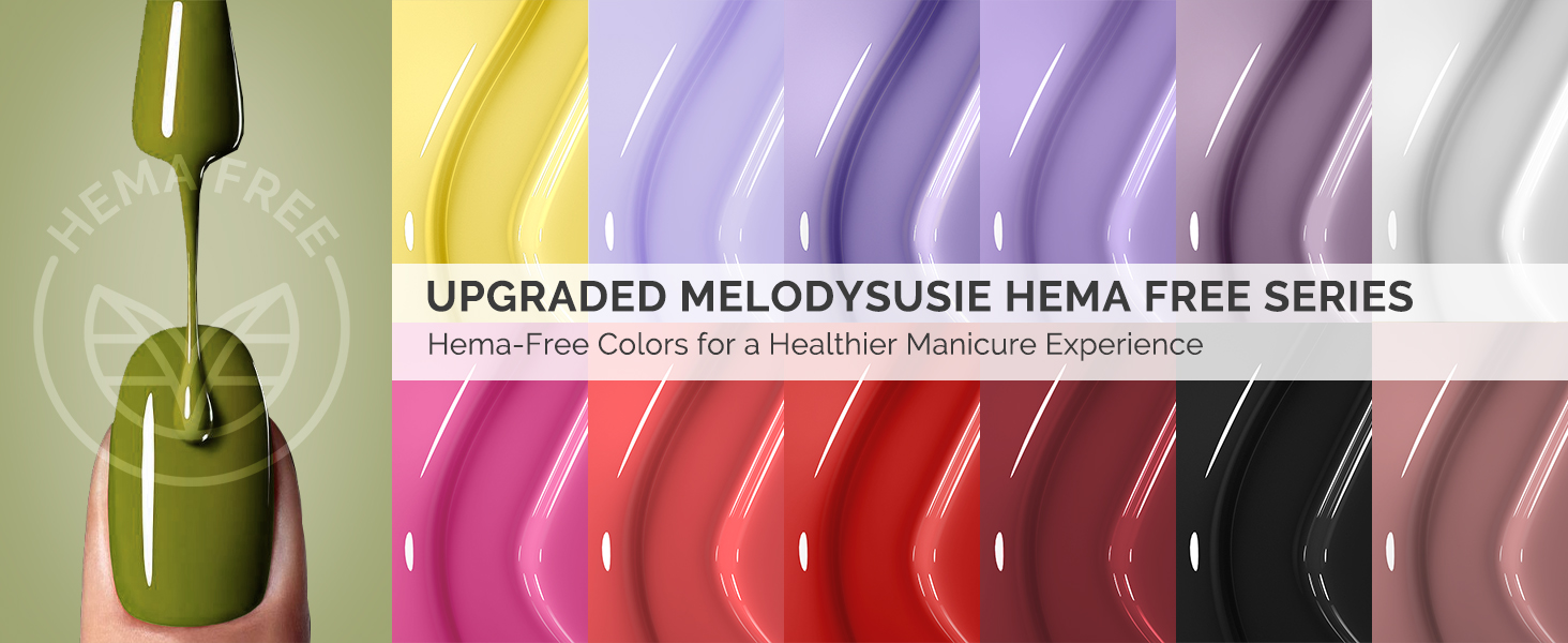 MelodySusie Hema Free Gel Nail Polish