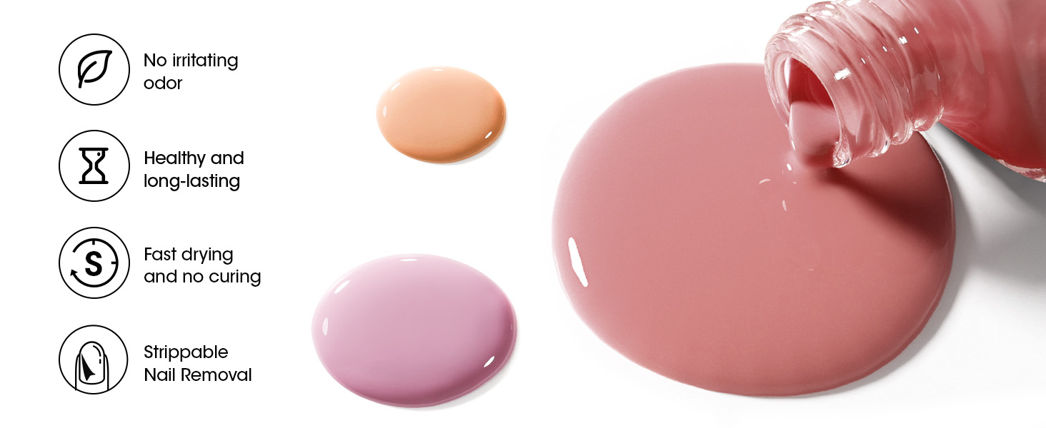 Nail Polish Nude 6 Colors
