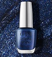 OPI Awe Night Strong Infinite Shine Long-Lasting deep blue glittery nail polish