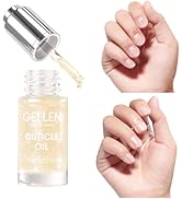 Gellen Nail Cuticle Oil for Growth and Strength, 15ml Vitamin E Nail Nourishing Oil for Hydrating...