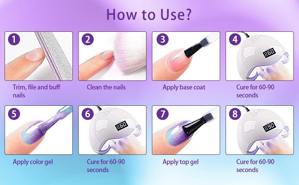ombre gel polish autumn winter colors changing gel polish glitter gel nail polish easy to use