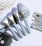 Makeup Brushes, EIGSHOW 15pcs Professional Makeup Brush Set With Case, Premium Synthetic for Foun...