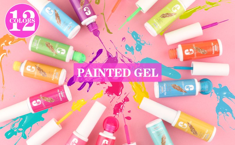 gel liner nail polish set