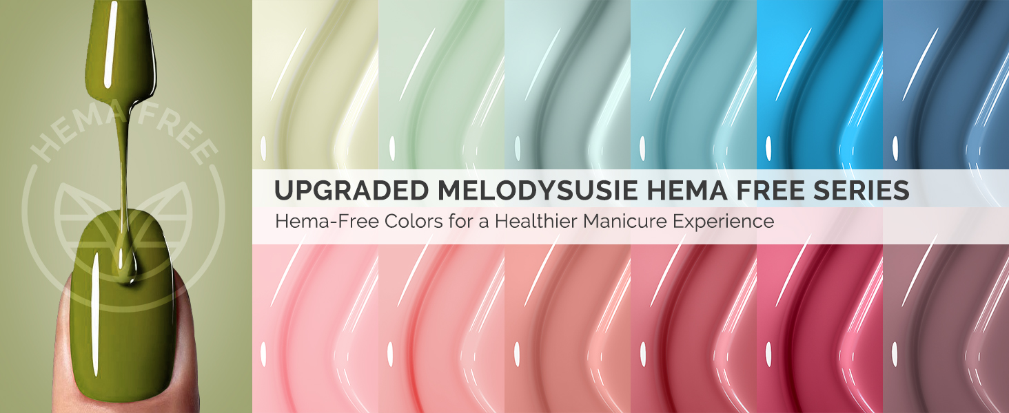 MelodySusie Hema Free Gel Nail Polish