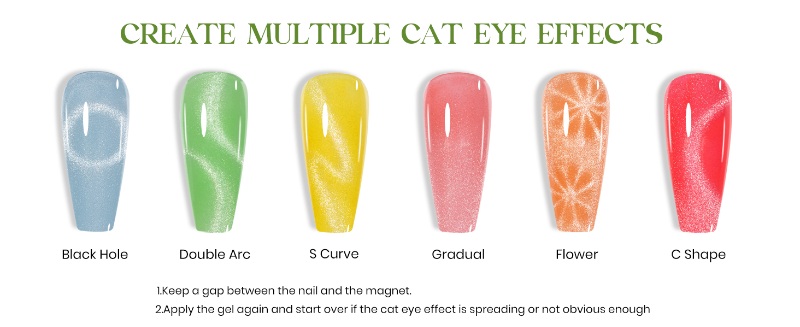 Create Multiple Cat Eye Effects