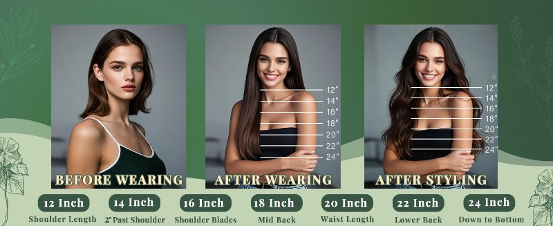 ombre clip in hair extensions human hair