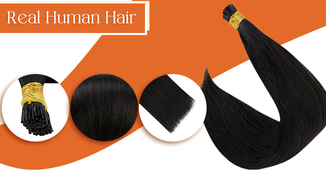 black i tip hair extensions human hair itip human hair extensions itip extensions remy human hair