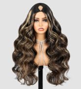 v balayage body wave
