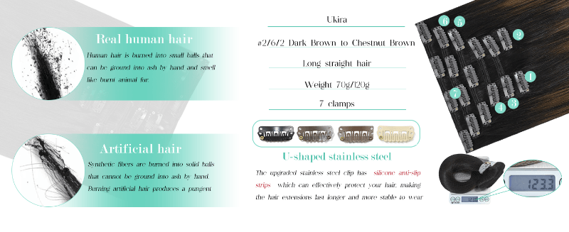balayage hair extensions, brown hair extensions clip ins, extensiones de cabello humano con clip