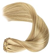 Color: #16/22 Light Blonde Highlighted Golden Blonde