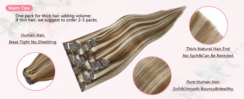 extensiones de cabello humano human hair extensions real hair extensions clip in human hair