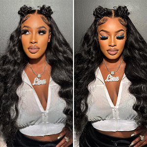 13x6 Lace Front Wigs Human Hair Body Wave Glueless Wigs