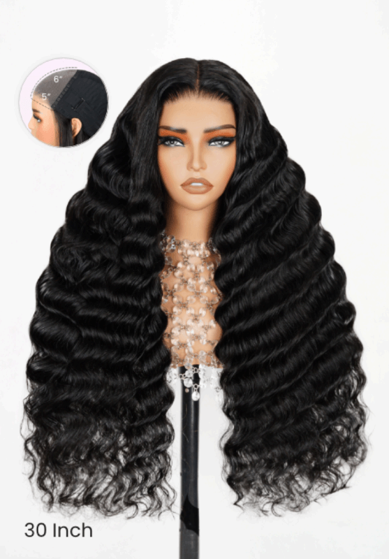 Glueless Lace Front Wig Human Hair 5x6 Ready to Go