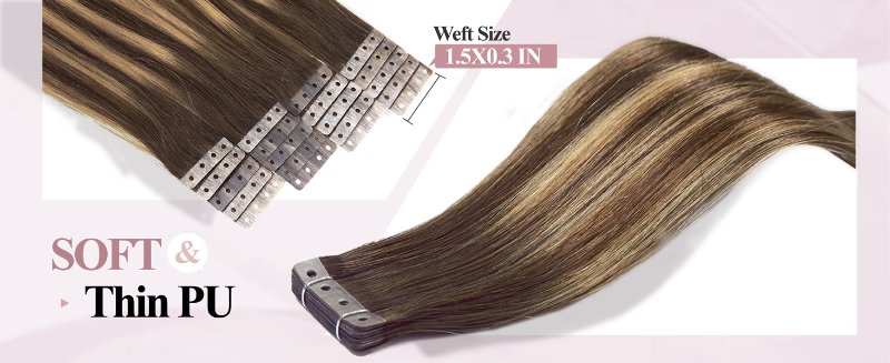 pu tape in hair 