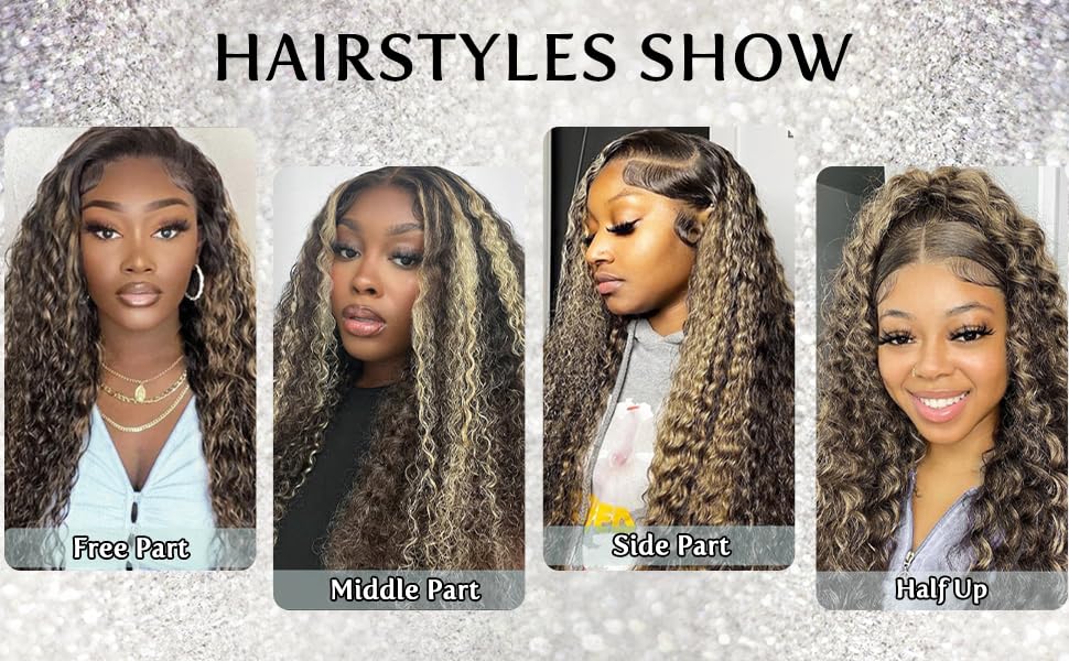 Highlight Fb/27 Deep Wave Wig Customer Show