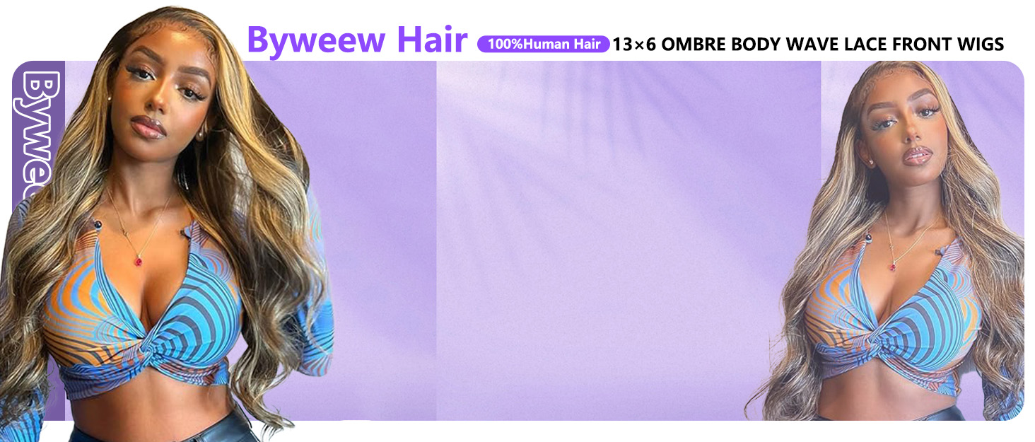 black wig with highlights human hair