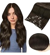 real hair extensions clip in human hair