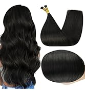 Full Shine I Tip Hair Extensions Human Hair 22 Inch Long Straight Itip Human Hair Extensions Off ...