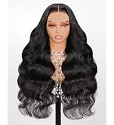 Megalook wig 26Inch 13x4 Body Wave Lace Front Wigs Human Hair Pre Plucked 210 Density Lace Fronta...