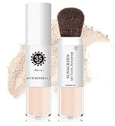 Setting Powder Sunscreen Powder Mineral Powder SPF 35 PA+++ Natural Flawless Smooth Soft Matte Oi...