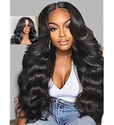 UNICE HD Real Scalp Glueless Wig Human Hair Pre Plucked Pre Cut 13x4 HD Lace Front Wigs Human Hai...