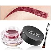 AWCCXMYM Eyebrow Pomade Cream Eyebrow Gel Highly Pigmented Natural Wild Plumping Long Lasting Wat...
