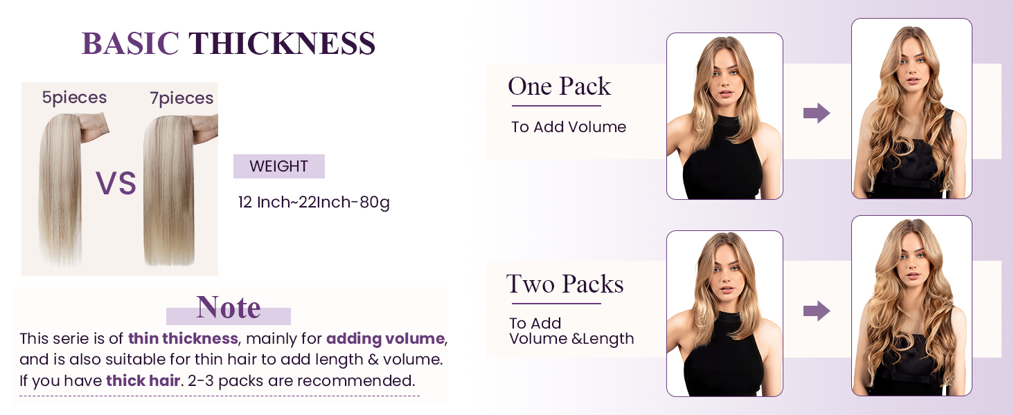 human hair clip in extensions