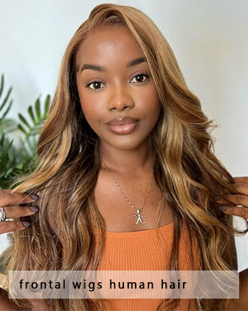 frontal wigs human hair