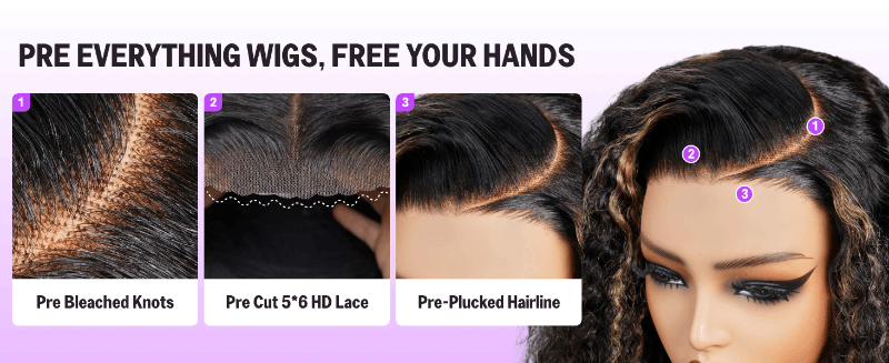 Ready to Go Glueless Wig for Black Women