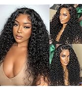 Water Wave Lace Front Wigs Human Hair Wet and Wavy Lace Frontal Wig Human Hair 13x4 Swiss Lace Fr...