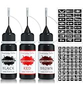 AWCCXMYM Temporary Tattoo Ink Temporary Tattoo Kit Skin Friendly Long Lasting Waterproof Fake Tat...