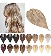 SEGO Human Hair Toppers for Women With Thinning Hair 150% Density 7*13CM Silk Base 100% Real Huma...