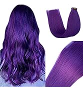 Tape in Hair Extensions Human Hair 20 Pieces Double Sided Adhesive Tape in Hair Skin Weft Invisib...