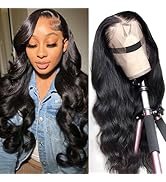 A FUTURE TONGMEI 200% Density HD Lace Front Wigs Human Hair Pre Plucked 13x4 Body Wave Lace Front...