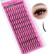 Yawamica Spiky Lash Extension Premade Individual Lashes D Curl Cluster Eyelash Extensions 13-21mm...
