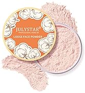 Pink Setting Loose Face Powder Matte Setting Powder Oil Control Minimizes Pores Long Lasting Wate...