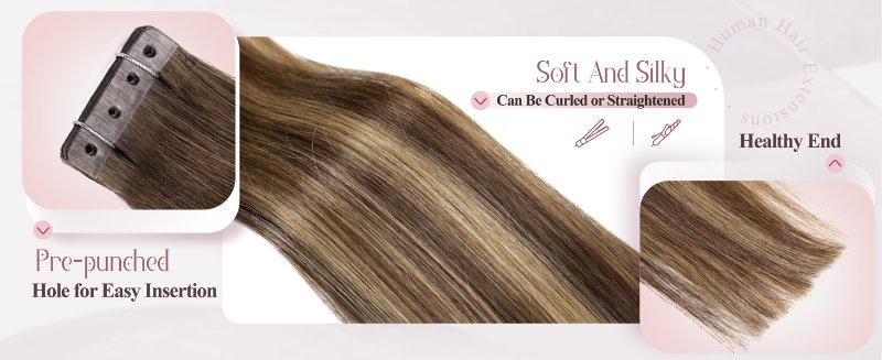 human hair extensions
