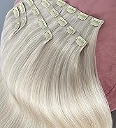 Clip in hair extensions
