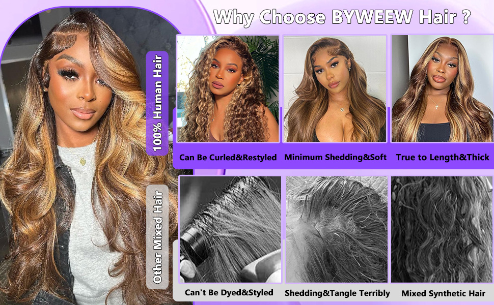 blonde wig human hair 13x6
