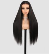 natural black straight