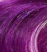 purple hair tinsel